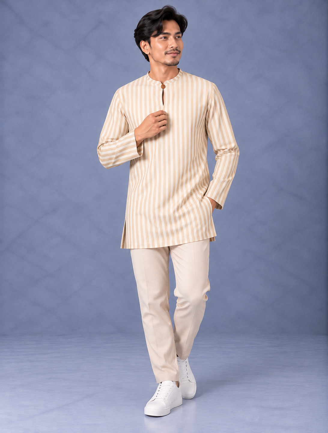 Kurta Tradisi Linen