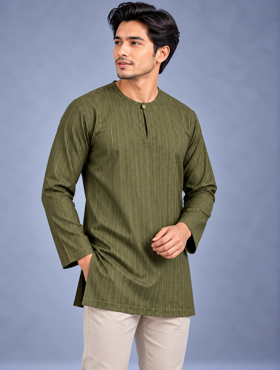 Kurta Tradisi Stripe