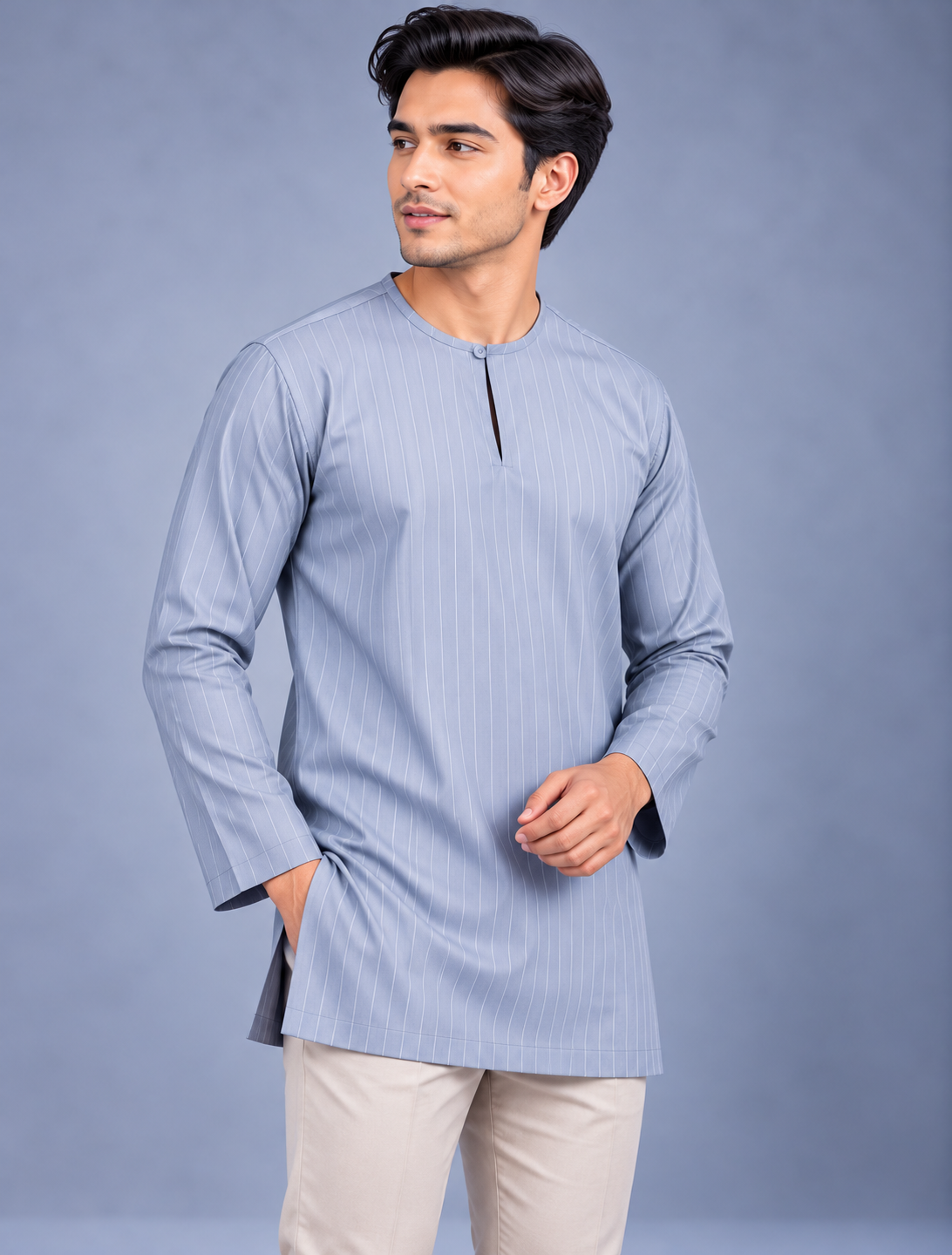 Kurta Tradisi Stripe